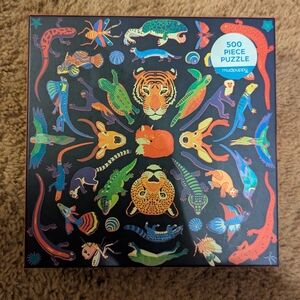 Mudpuppy 500 Piece Animal Puzzle